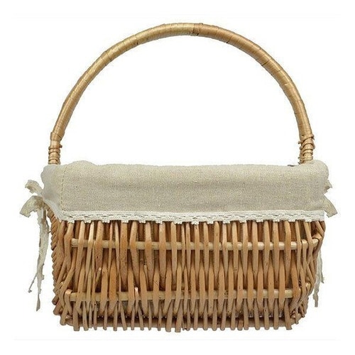 ピクニックバスケット かごバッグ 煮柳バスケット