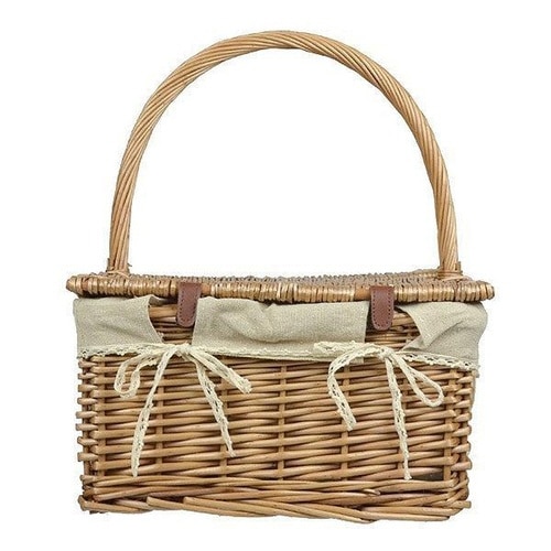 ピクニックバスケット かごバッグ 煮柳バスケット