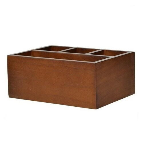 小物収納 チェリーウッド ダークブラウン