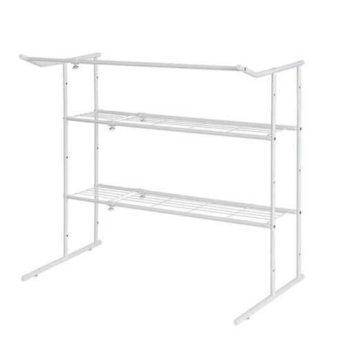 押入れ収納 押入れ伸縮ハンガーシェルフ