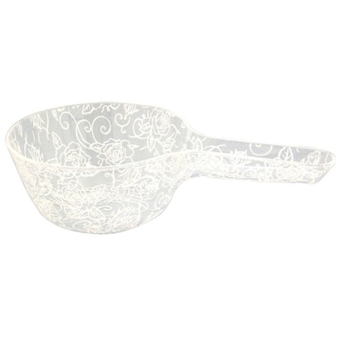 手おけ 洗面器 クリアローズ 手桶 ホワイト