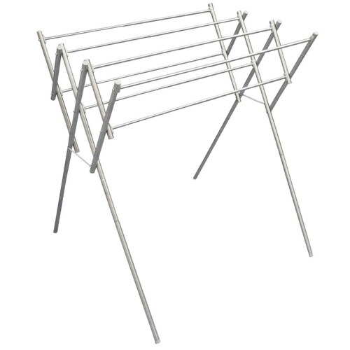 物干し 室内 伸縮ステンレス物干し