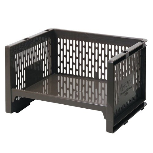 ラック L 浅型 ブラウン