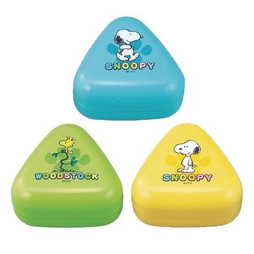 おにぎりケース スヌーピー 3個組 おにぎり押し型