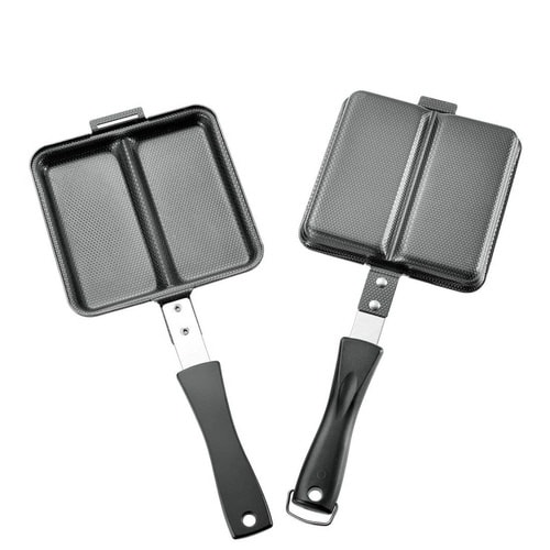 ホットサンドメーカー IH対応 鉄製 両面焼き