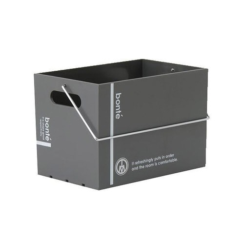 収納ボックス M グレー