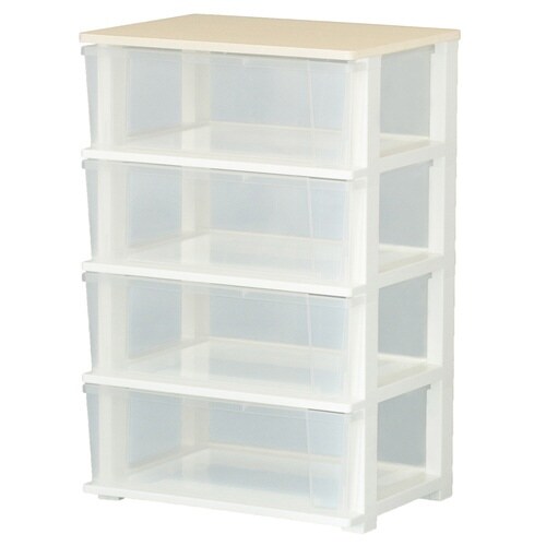 チェスト 4段 幅54×奥行40×高さ84cm