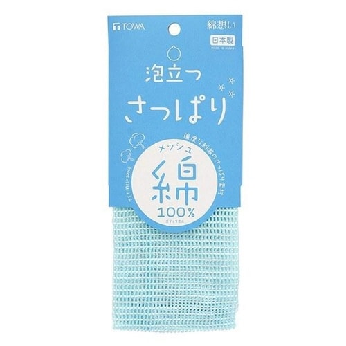 ボディタオル 綿想い 泡立つ さっぱり綿タオル