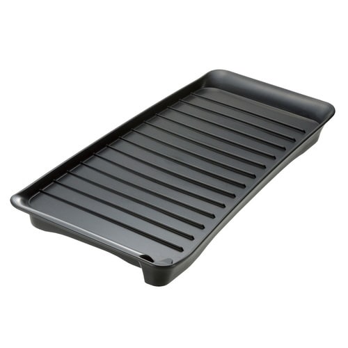 水切りトレー 水切りマット ダークグレー