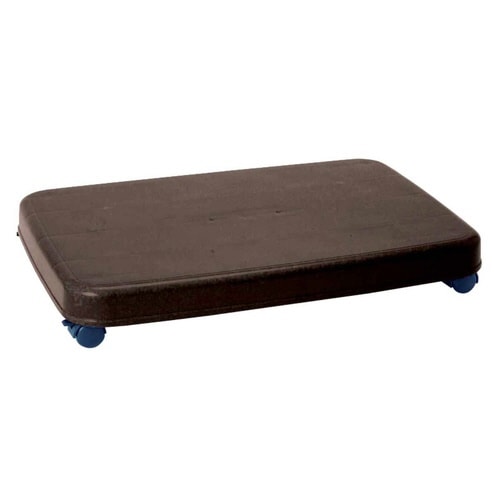 平台車 LL キャスター付き ダークブラウン