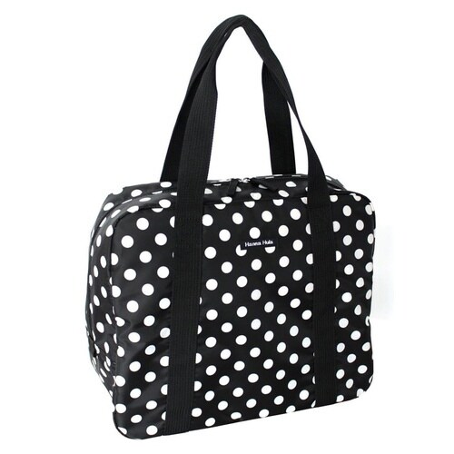 マザーズバッグ ジムトートバッグ ポルカブラック