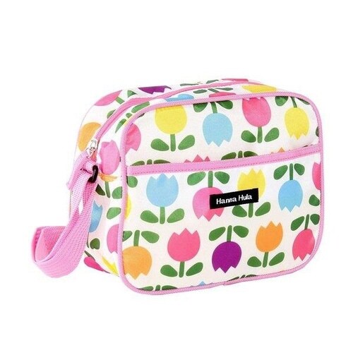 ショルダーバッグ Hanna ホワイトチューリップ