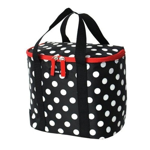 クーラーバッグ Hanna ポルカブラック
