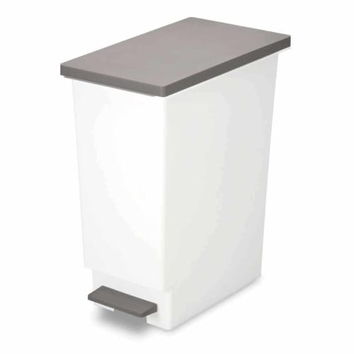ゴミ箱 45L スリムペダル ふた付き ブラウン