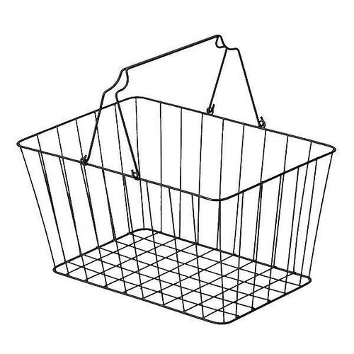 ワイヤーバスケット 持ち手付き 約