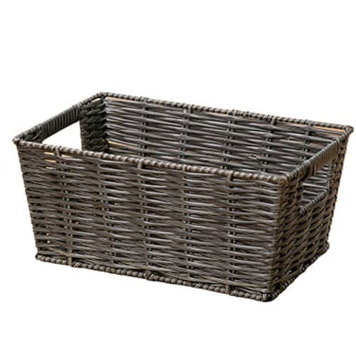 バスケット 収納ボックス 約 ブラウン