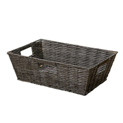 バスケット 収納ボックス 約 ブラウン
