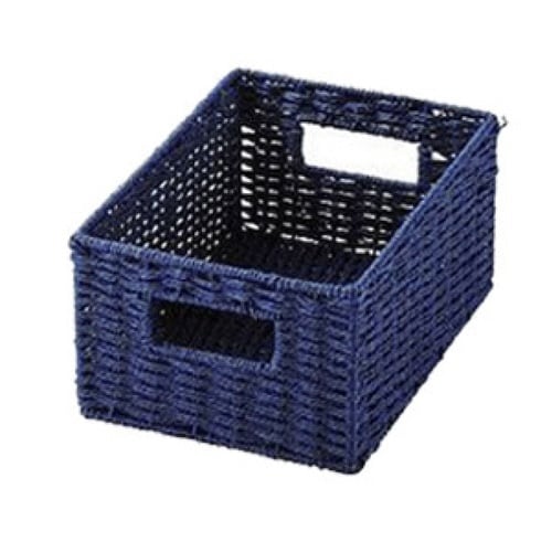 収納ボックス 紙製 1/4サイズ ネイビー