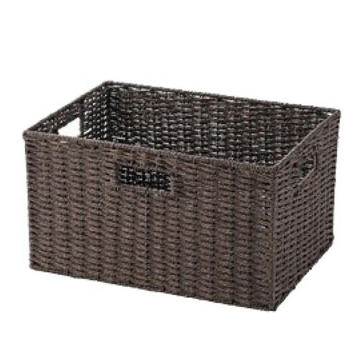 収納ボックス 横型 紙製 ブラウン