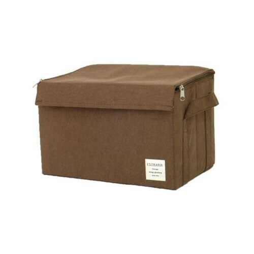 収納ボックス ストレリアナチュレ M ブラウン