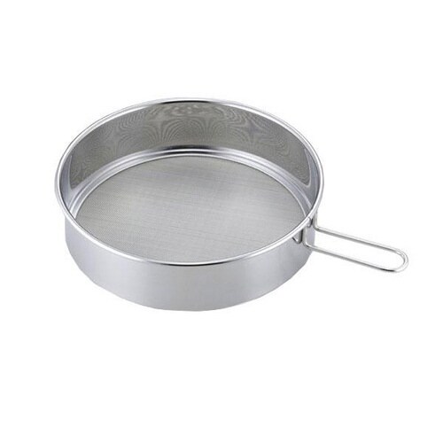 粉ふるい 取っ手付き ママクック ふるい&うらごし