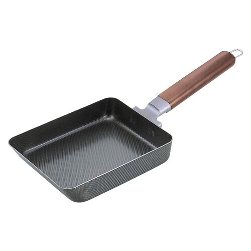 フライパン 両面エンボス加工 鉄製玉子焼 IH対応