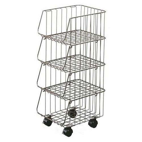 キッチンワゴン ブラウン