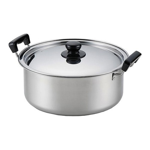 両手鍋 28cm IH対応 蓋付き 満菜