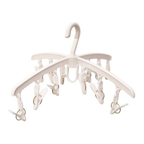 PH 室内干し クロスハンガー ピンチ12個付