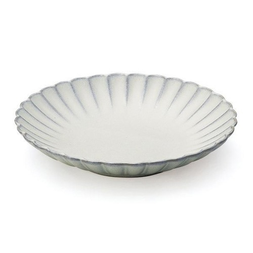 プレート 16cm 輪花皿 花皿 ぎんはく