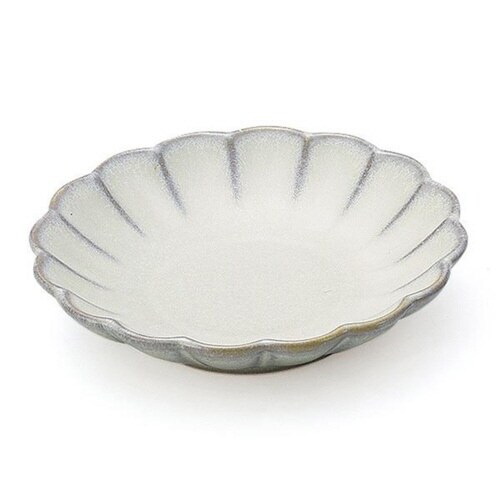 プレート 9cm 輪花皿 花皿 ぎんはく