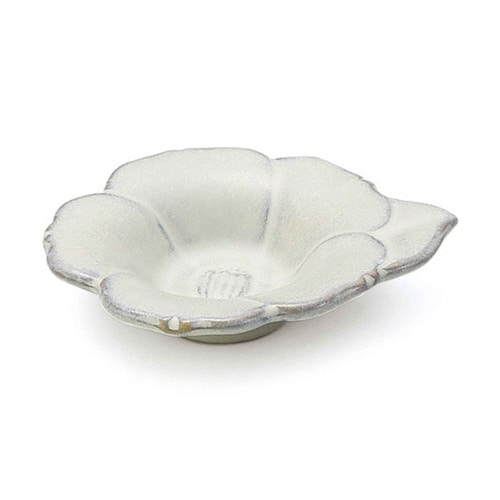 プレート 8cm 輪花皿 花皿 ぎんはく