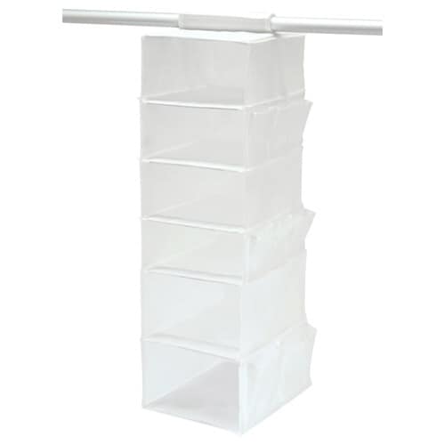 吊り下げ収納 6段 衣類 小物収納