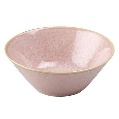 ボウル 14cm ナチュラルカラー 磁器 ピンク