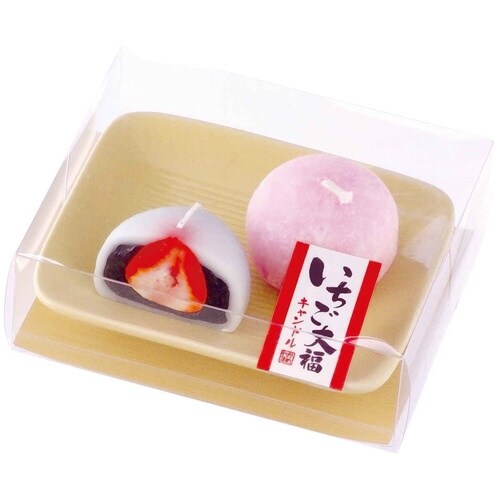 いちご大福キャンドル