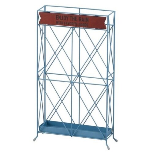 傘立て スリム コンパクト ブルー