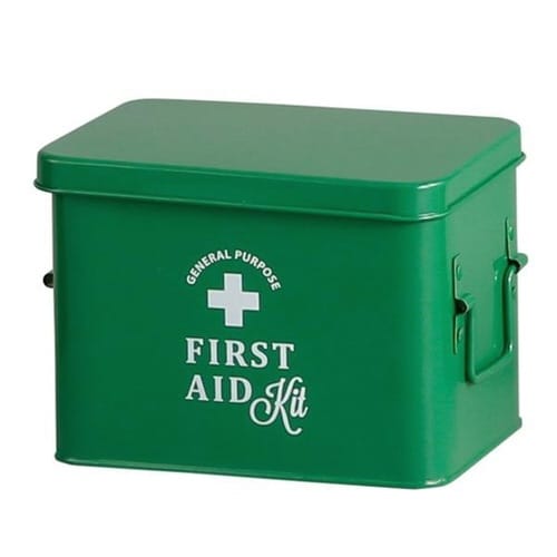 救急箱 ファーストエイドボックス グリーン