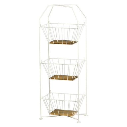 ランドリーバスケット ラスティ アイボリー