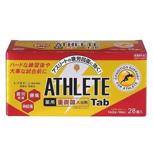 入浴剤 ATHELETE TAB 28錠入り 薬用