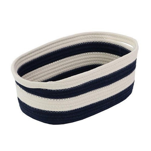 収納 バスケット やわらかバスケット ブルー