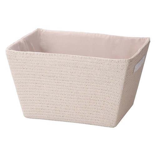 バスケット コットン 台形 ナチュラル