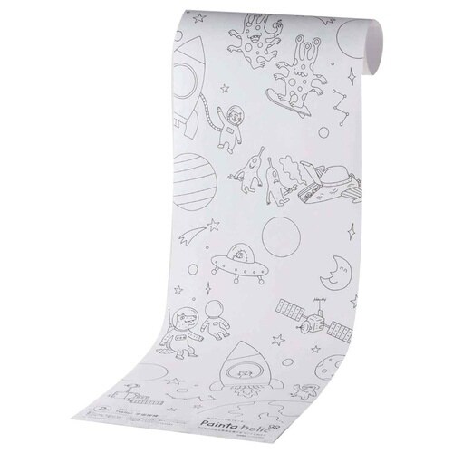 塗り絵 ペインタホリック ロール2m ウチュウ