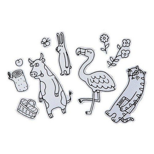 シール 塗り絵 ペインタホリック シール モリ