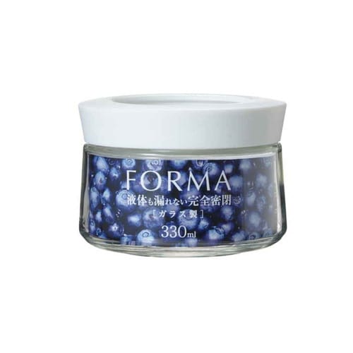 保存容器 フォルマ 密閉ガラスポット ホワイト