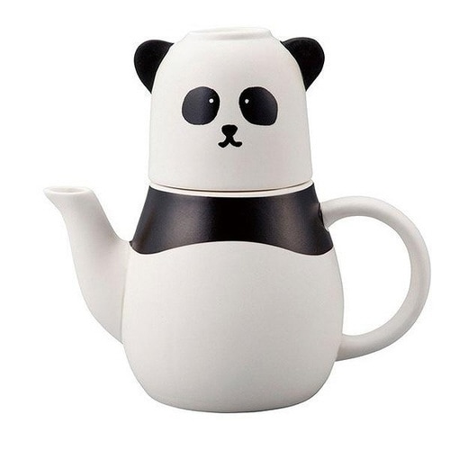 ティーポット カップ セット パンダ 急須 陶器