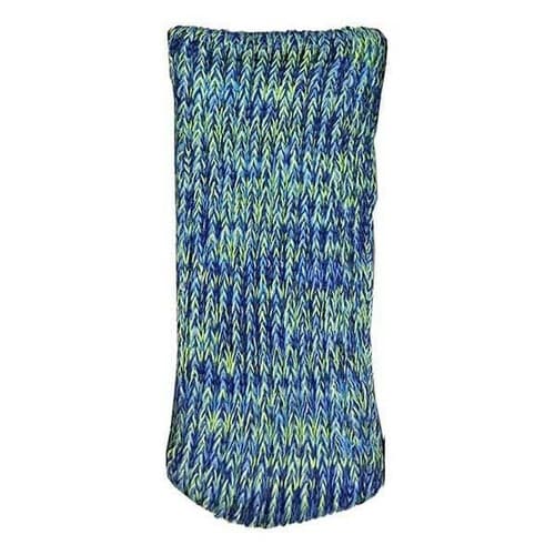 椅子の脚カバー チェアソックス 杢糸 ブルー