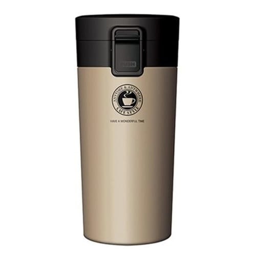 水筒 370ml ステンレス シャンパンゴールド