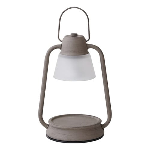 キャンドルウォーマー ミニ 照明 グレー