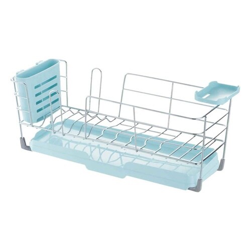 水切りラック シェリー ミントブルー