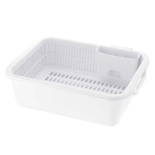 水切りかご シェリー 水切りセット LL ホワイト